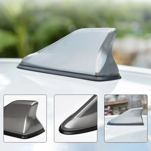 Universal Car Roof Top Mount Shark Fin Antenn Signalförstärkare A5