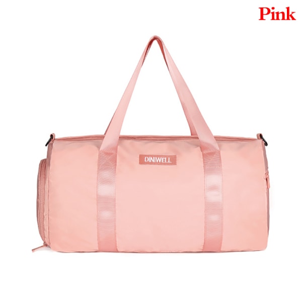 bagageväska förvaring kläder bärbar axelväska vattentät Pink