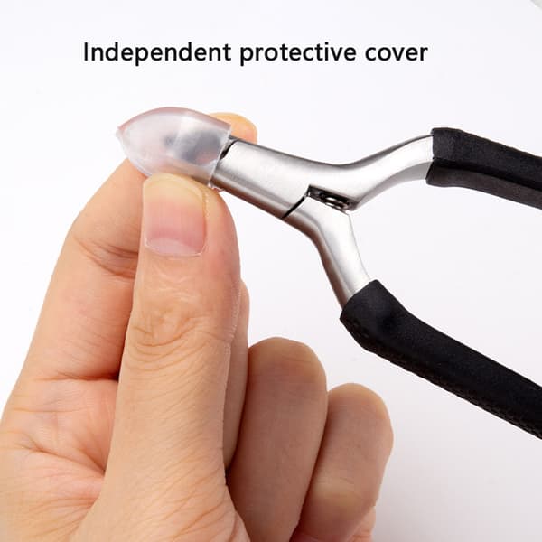 Profesjonell Nail Art Toe icle ter Manicure Pedicure Tool Black