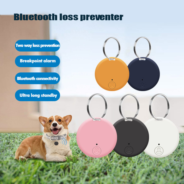 Cat Dog GPS Bluetooth 5.0 Tracker Anti-Lost Device Rund White small 3402 | small | Fyndiq