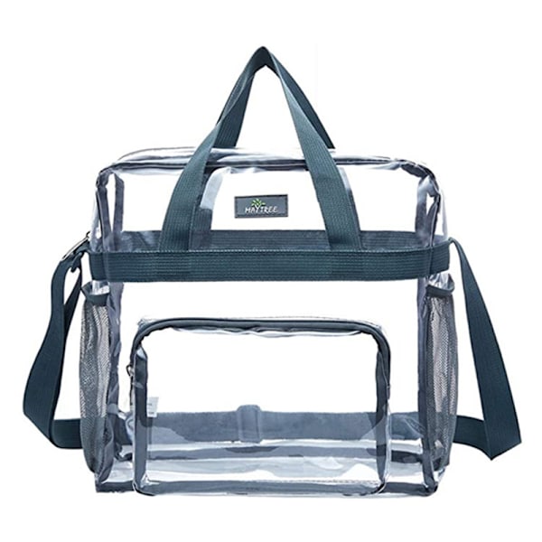 Läpinäkyvä olkalaukku, crossbody-laukku, käsilaukku Black