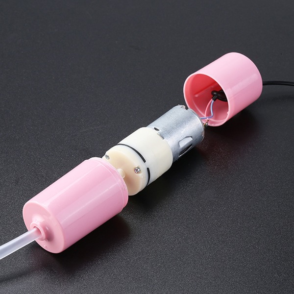 Akvaarion happiilmapumppu kalasäiliön USB hiljainen ilmakompressori Pink