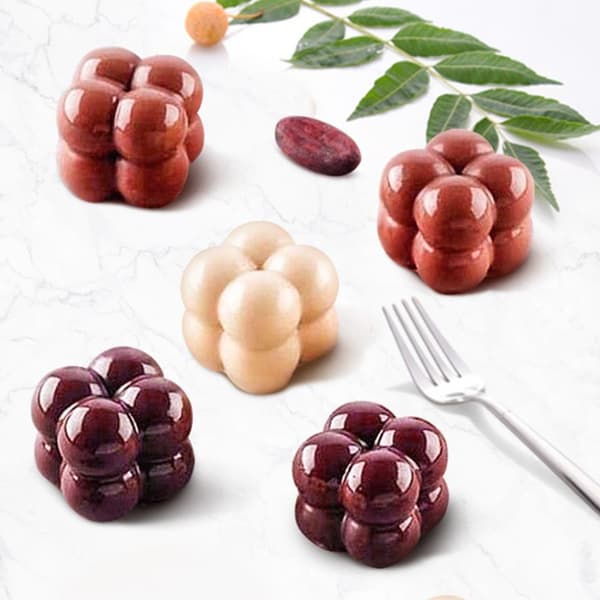 1 stk 15 Cavity Magic Cube Kakeform Silikon Fondant Dessert Pas