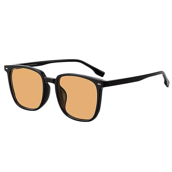 Klassiske, minimalistiske, kvadratiske solbriller til utendørs solbriller A2