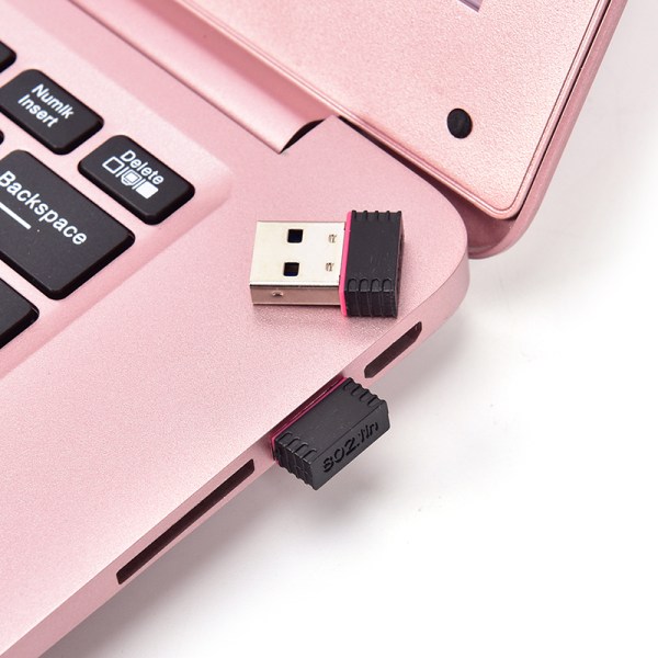 Mini USB WiFi Dongle trådløs nettverksadapter for bærbar PC