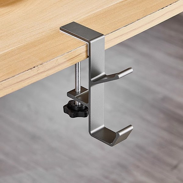 Justerbar bordkantkrok Spillehodesetthengerkrok Gray