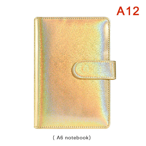 A6 læder budget bindemiddel Notesbog Dagbog kuverter A3