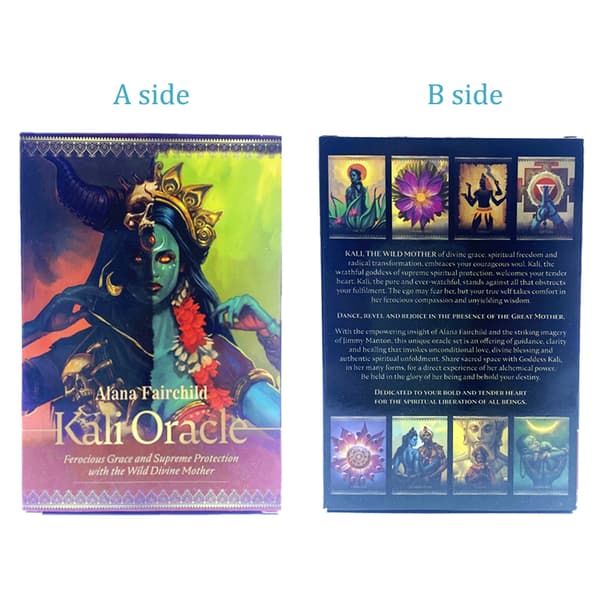 Kali Oracle Cards Tarot Prophecy Fate Deck Brädspel