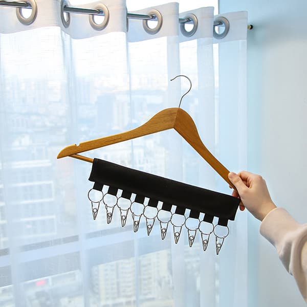 10 Clips Caps Holder Hat Organizer Hatturipustin Organizer Black