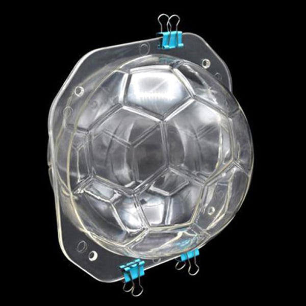 Polycarbonat Form 3D Fodbold Candy Chokolade Form