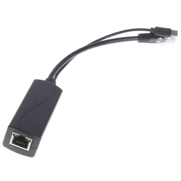 TYPE-c poe splitter usb 48v til 5v strøm over ethernet