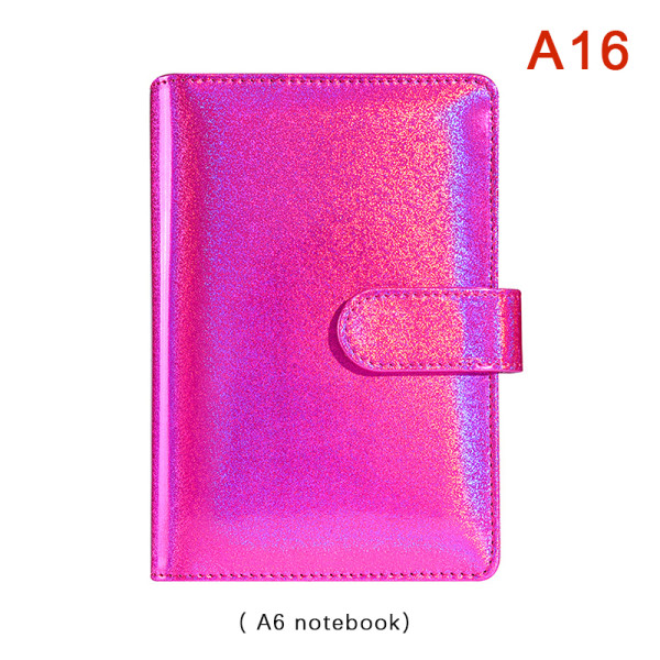 A6 læder budget bindemiddel Notesbog Dagbog kuverter A16