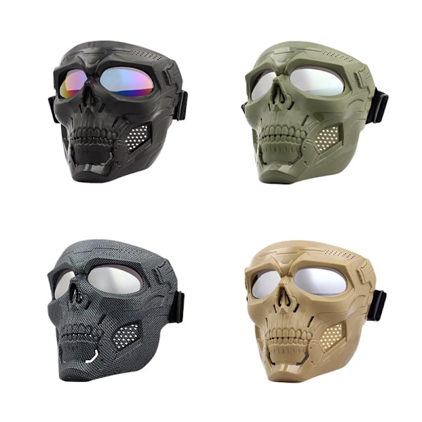 Motorcykel Goggles Mask Vindtæt Skull Motocross Goggles A3