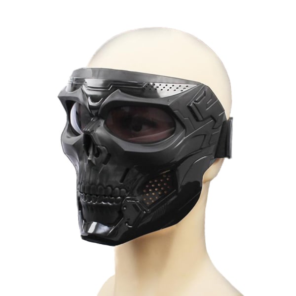 Motorcykel Goggles Mask Vindtät Skull Motocross Goggles A1