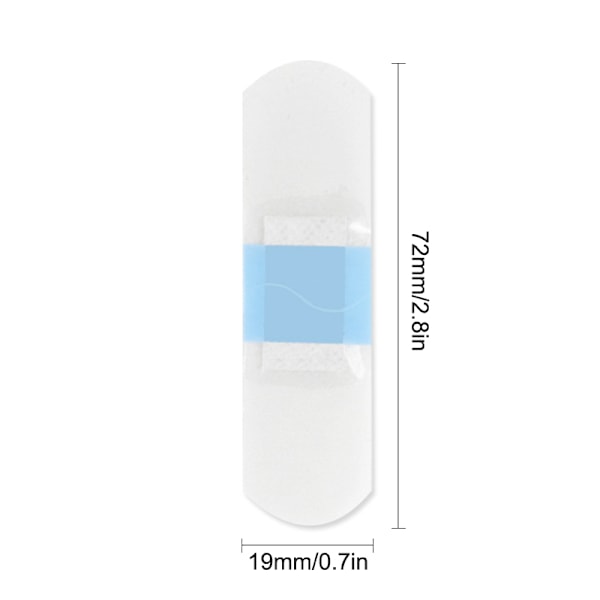 120 st PU Transparent Vattentäta Plåster 120pcs