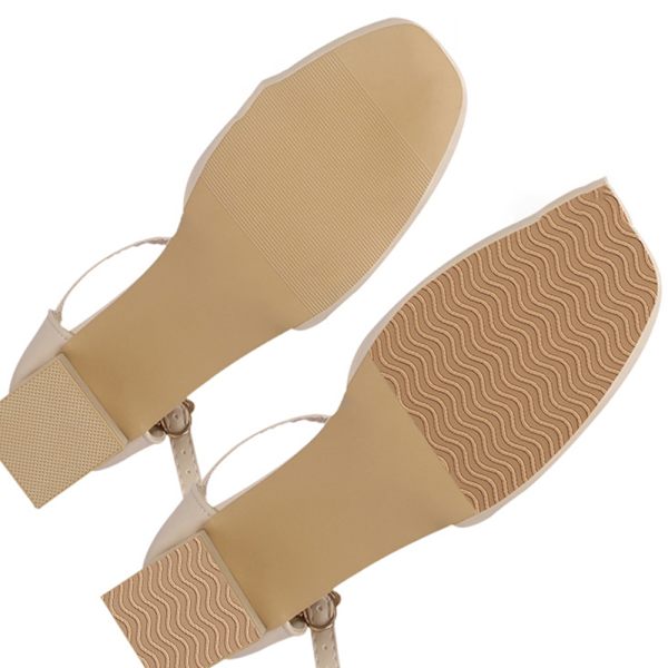 Silikonikumipohjat Pehmusteet Liukumattomat Kulutuskengät Mat Khaki