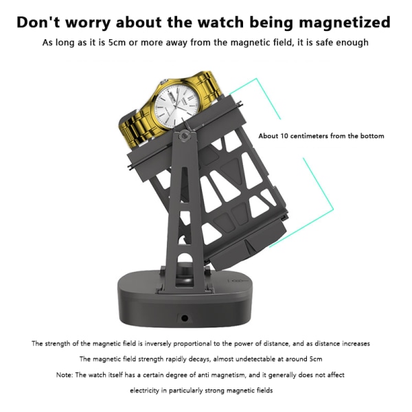 Automatisk Watch Winder Selvopptrekkende Device Watch Shaker A