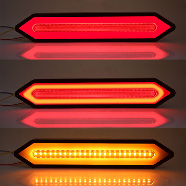 100 LED-auton kuorma-auton jarrujen suuntavilkku, takatakavalo
