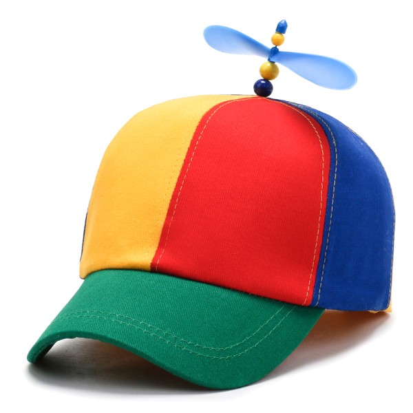 Morsom Snapback Hat Helikopter Propell Hat Multicolor