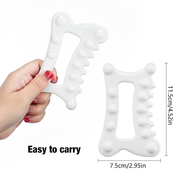 Gua Sha Board Ansigtsmassage Harpiksskrabeværktøj
