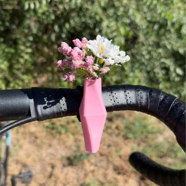 Cykel Blomster Vase Til Styret Lille Cykel Bud Vase Pink