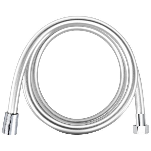 Dusjslange Universal baderomstilpasning PVC mykt badekar Silver
