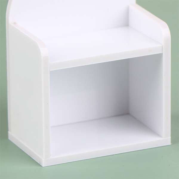 1/12 Miniatyrbokhylla Dockhus Skrivbordshylla Dockhus
