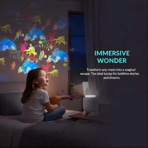 LED-valtameriprojektorivalo White