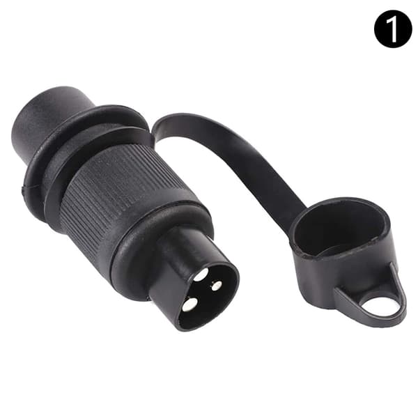 12V 3-polet stik traileradapter strømkabelstik til 2