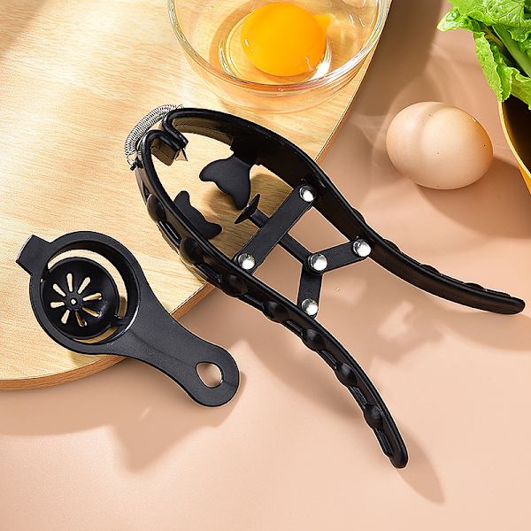 Raw Egg Separator Egg Topper ter Shell Opener Mundåbner A2