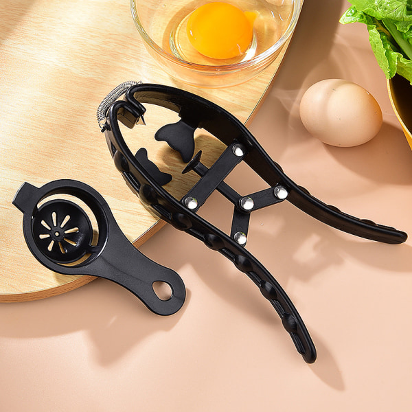 Raw Egg Separator Egg Topper ter Shell Opener Munöppnare A2