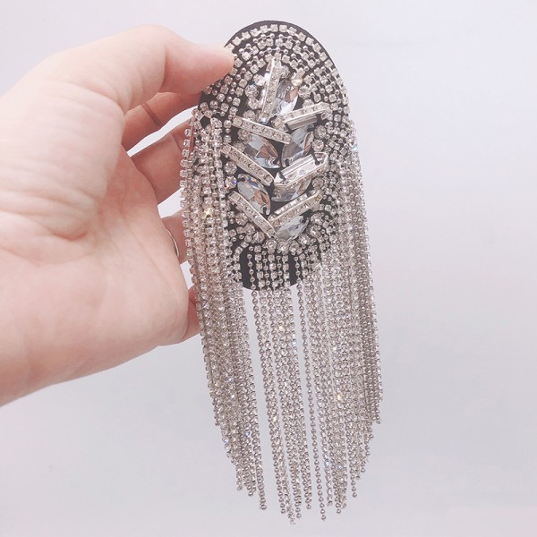 1 st Mode handgjorda axelsmycken tofs strass approx.19cm