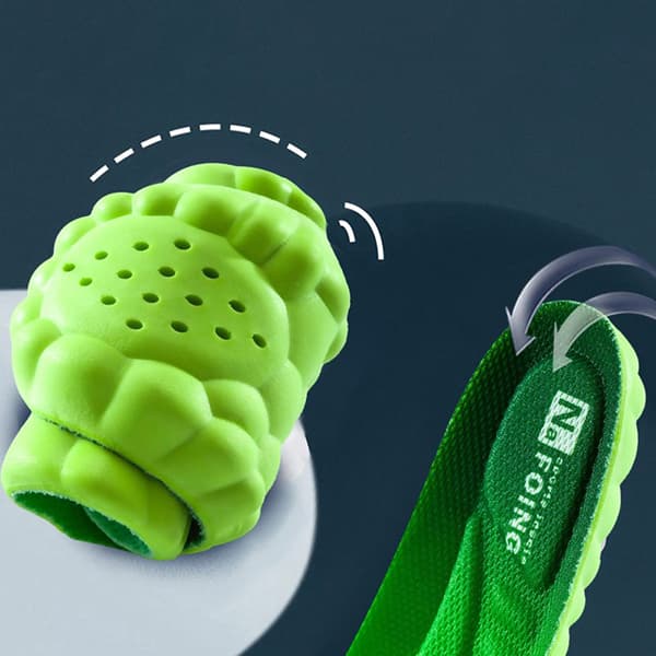 Comfort Sport åndbare indlægssåler til sko sål size 43-44