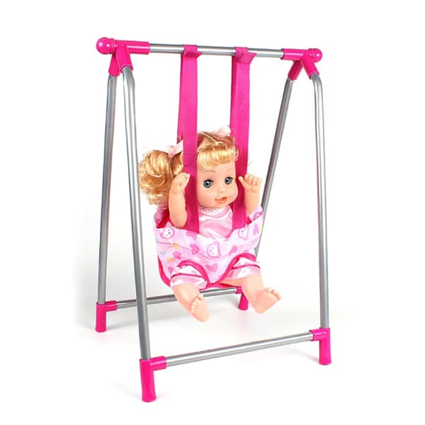 Dukkehus Tilbehør Gyngestoler Swing Bed Spisestol A