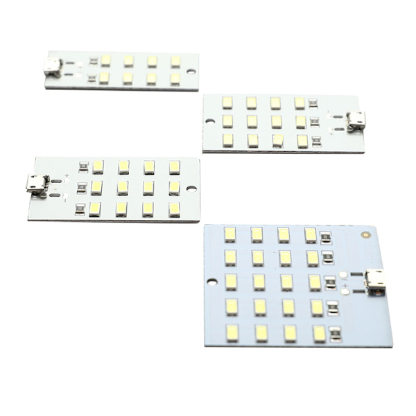 LED belysningspanel USB mobillys nødlys nat C