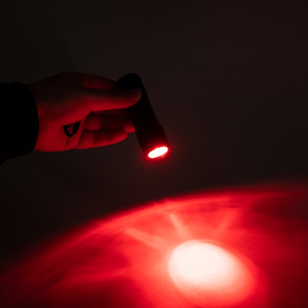 Röd LED-ficklampa Infraröd Ven Imaging Rött ljus