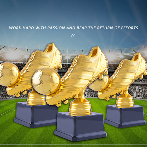 Golden Shoe Football Trophy god Shooter Shoe Boot Souvenir