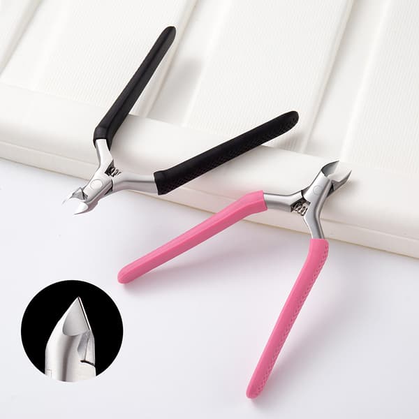 Profesjonell Nail Art Toe icle ter Manicure Pedicure Tool Black