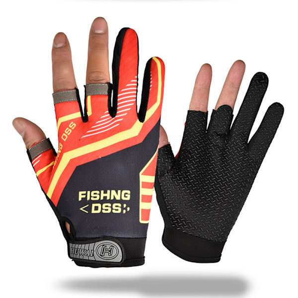 Fiskehandskar Andas tre fingrar Elastiska fiskehandskar A4