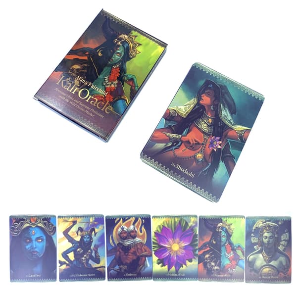 Kali Oracle Cards Tarot Prophecy Fate Deck Brädspel