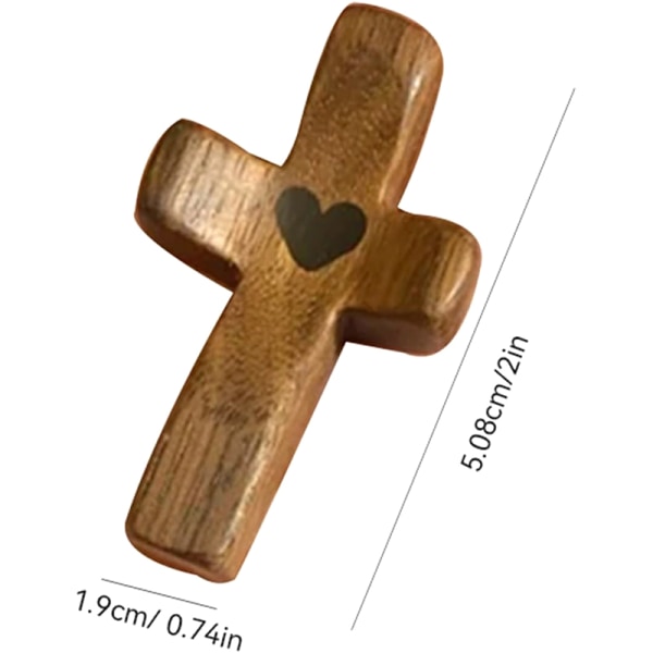 Cross My Heart Opmuntring Gave Håndholdt Trækors