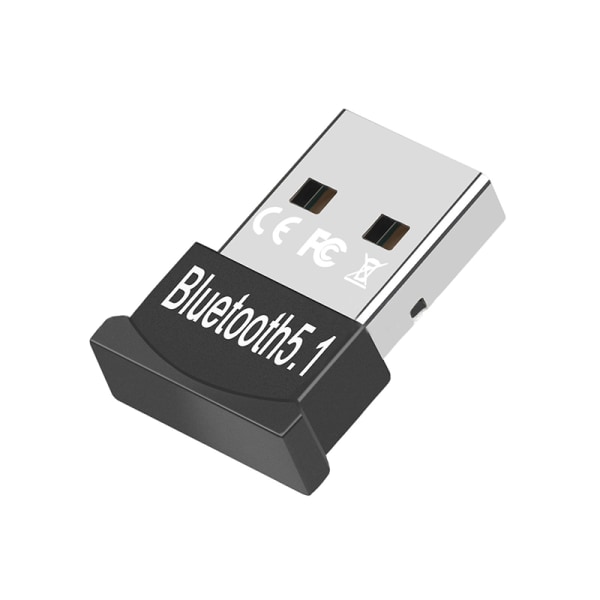 USB Bluetooth 5.1 Adapter Sende musikkmottaker Adapter