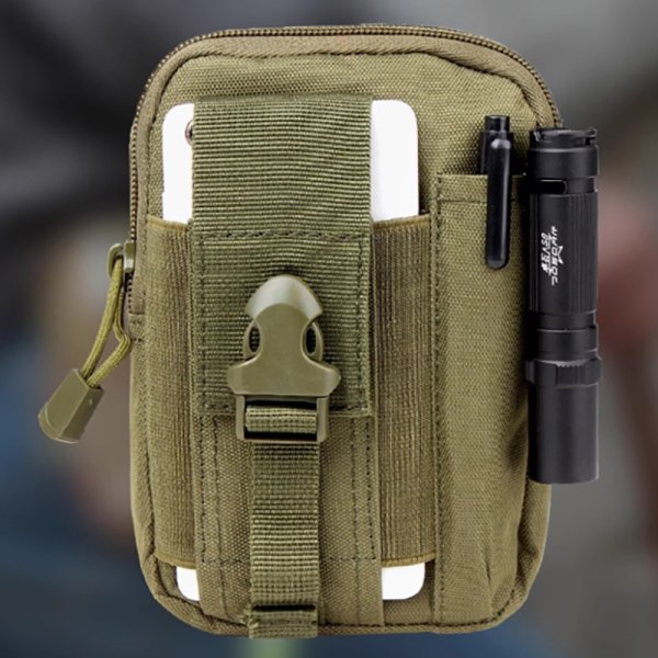 Tactical Camouflage Waist Pack Outdoor Sports Bag Digital color