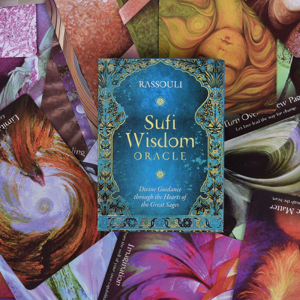 Sufi Wisdom Oracle-kort Tarot-kort Spillekort A 44-kort D