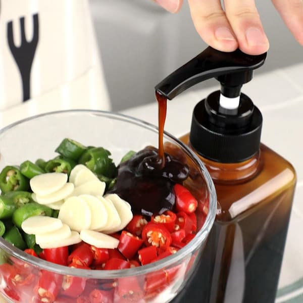 Kaffe Sirup Bee Dryppumpe Dispenser Sæt Container Køkken big