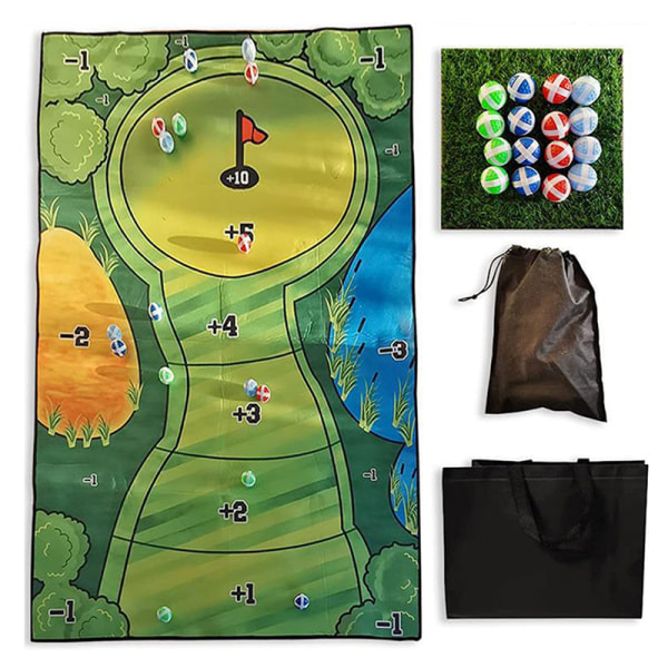 Mini Casual Golf Game Set Auxiliary Practice Golf Prop