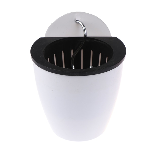 Puutarhanhoito Kukkaruukut Creative Wall Lazy Flower Pots Plastic Fl White 1 pcs