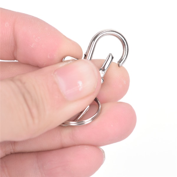 10PC Silver Swivel Trigger Clips Snap Lobster Clasp Hook Bag Ke