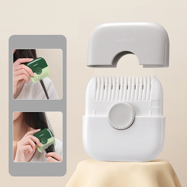 Hårtrimmer Hårklippning och arrangemang Bangs Trim kamverktyg Gray