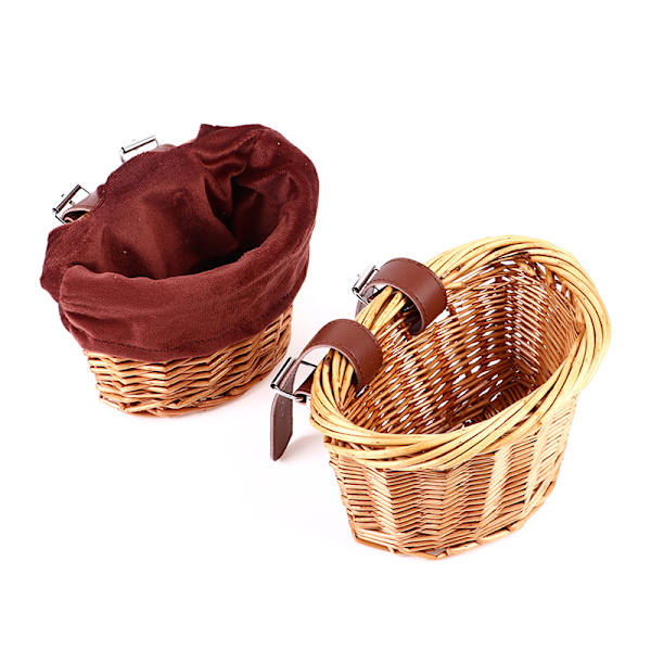 Lasten pyöräskootterikorit Vedenpitävä käsintehty säilytyskori without lining